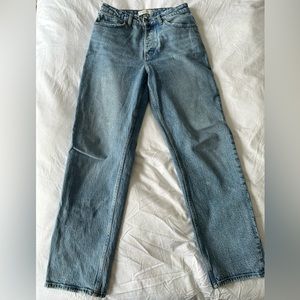 Abercrombie High Rise Dad Jean